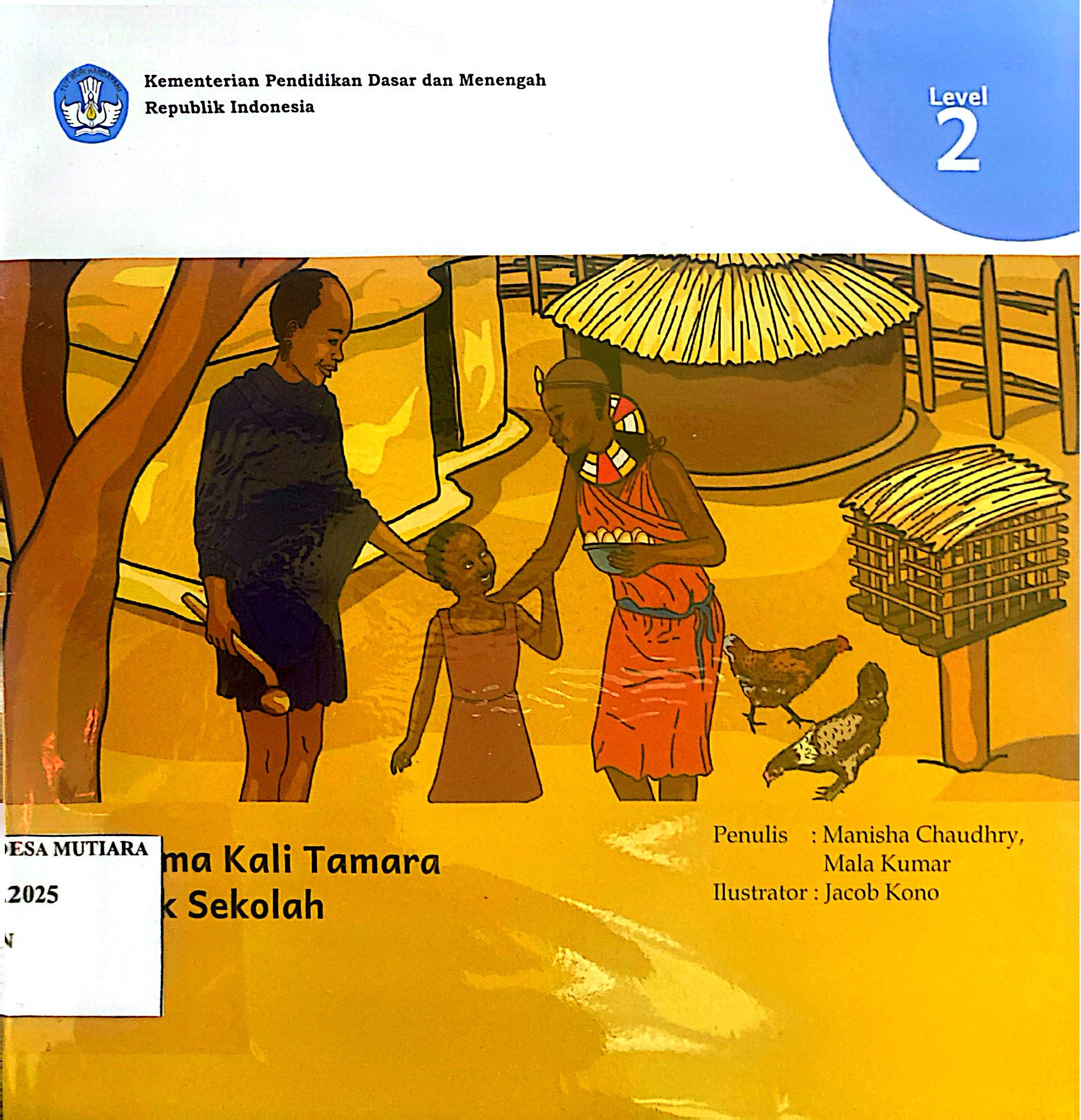 Pertama kali tamara masuk sekolah